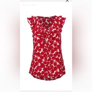 Cabi Rosy Top- Sz M- Fall ‘22 collection